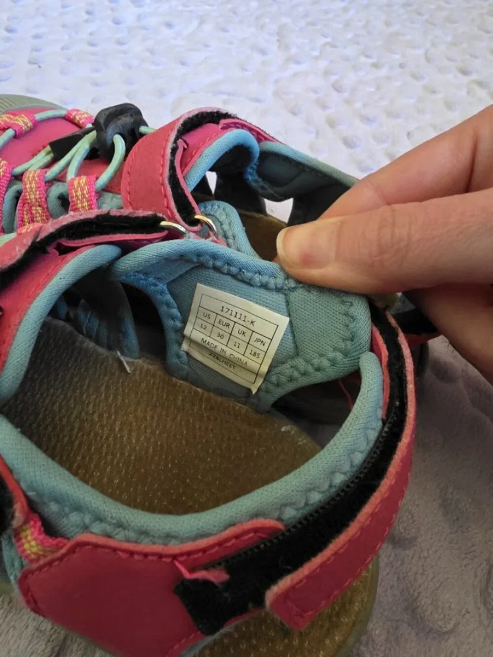 Kids Water Sandals - Size 12